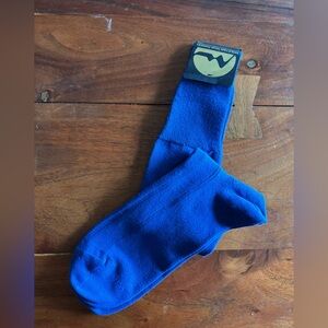 Vibrant Blue Men's Dress Socks